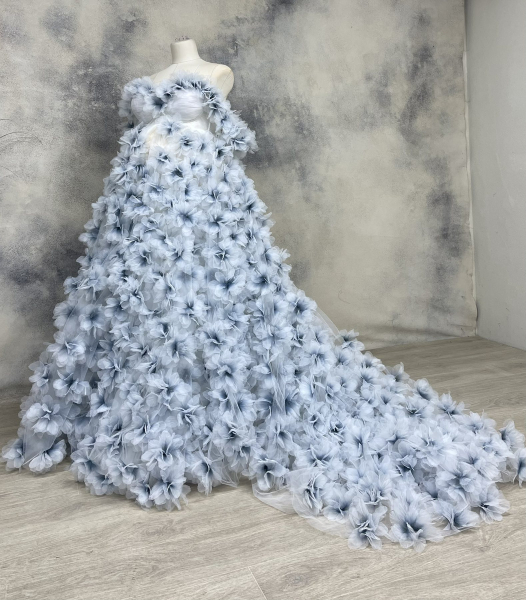 ETHEREAL Babybauch Kleid für Fotoshooting