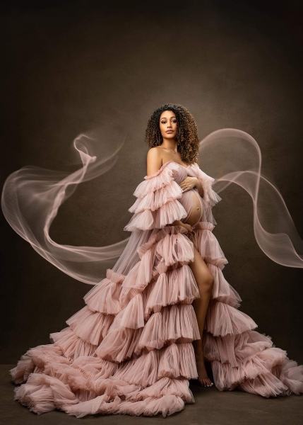RIHANNA #9 Maternity gown for Photoshoot or Babyshower