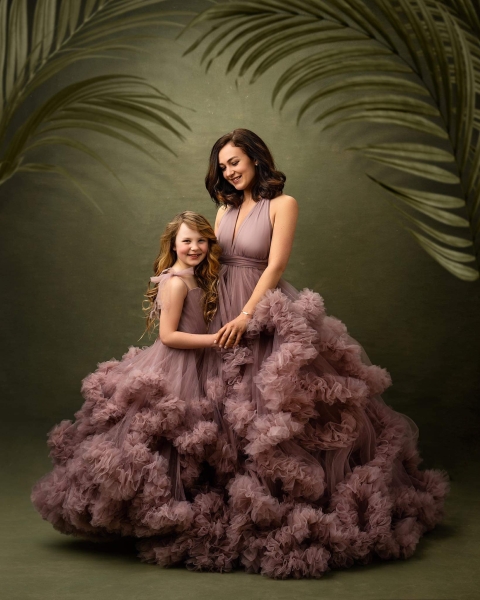 ESMERALDA Mommy & Me matching dresses