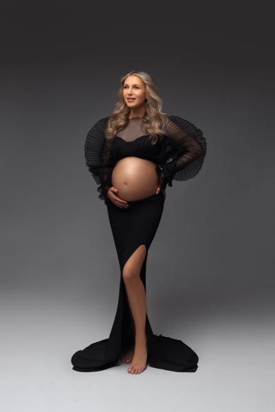 CLEOPATRA Babybauch Outfit für Fotoshooting