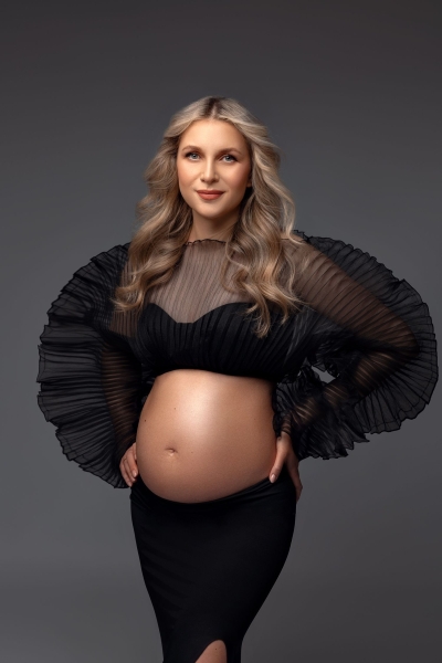 CLEOPATRA Babybauch Outfit für Fotoshooting