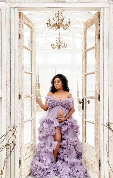 DREAMY#60 maternity gown for photoshoot