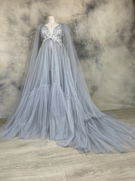 WISTERIA#22 Babybauch Kleid für Fotoshooting