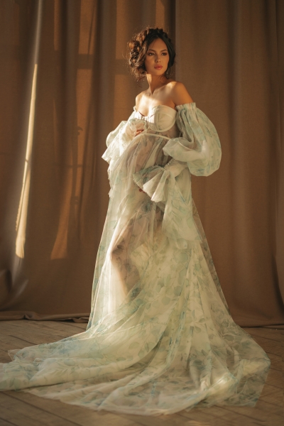 MUSE maternity gown for photoshoot or babyshower