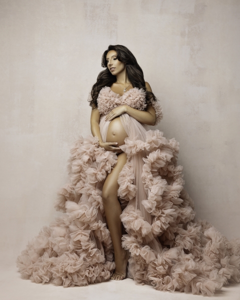 COCO#9 Babybauch Kleid für Fotoshooting